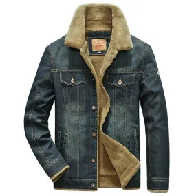 Abel™ | Modern vinter denimjacka för män