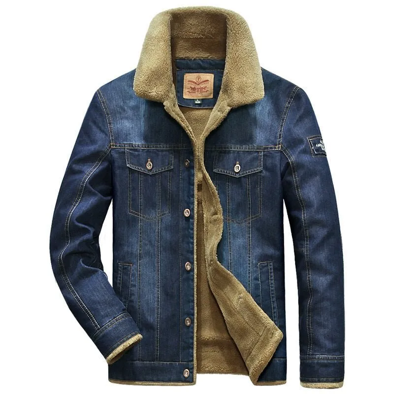 Abel™ | Modern vinter denimjacka för män