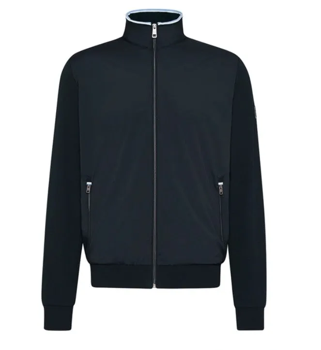 Bugatti - Full Zip Sweatshirt Jacket, Navy