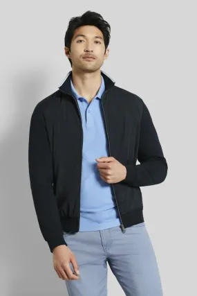 Bugatti - Full Zip Sweatshirt Jacket, Navy