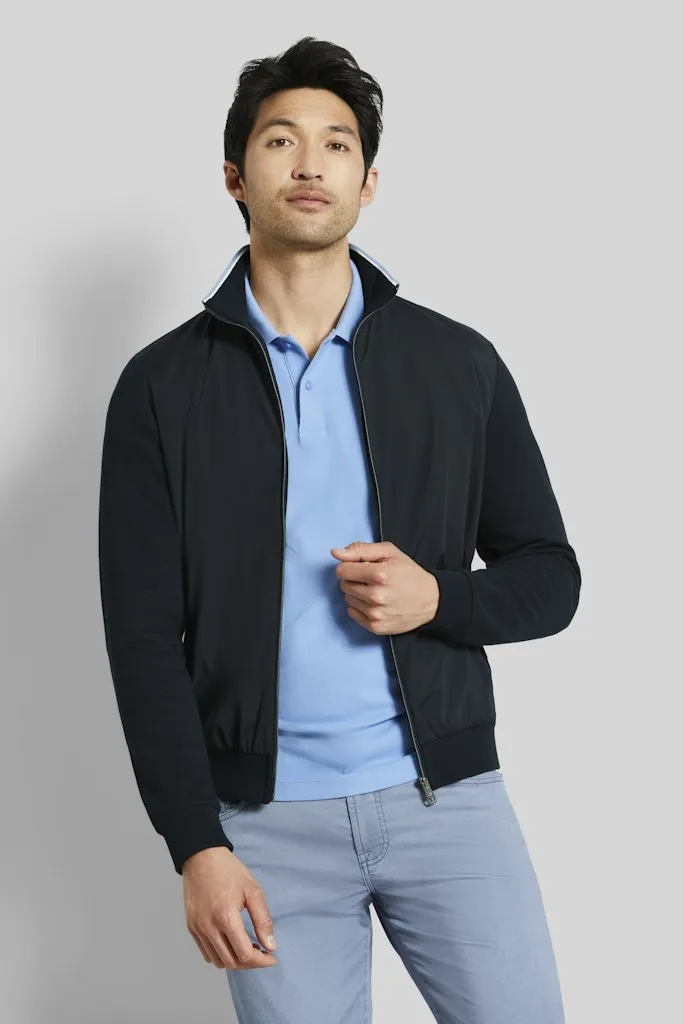 Bugatti - Full Zip Sweatshirt Jacket, Navy