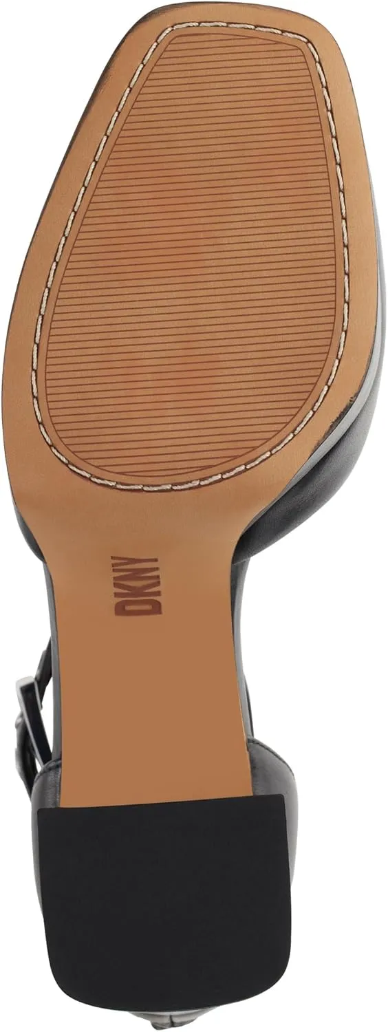 DKNY Women's Block Heel Barra-Platform ANK Pump