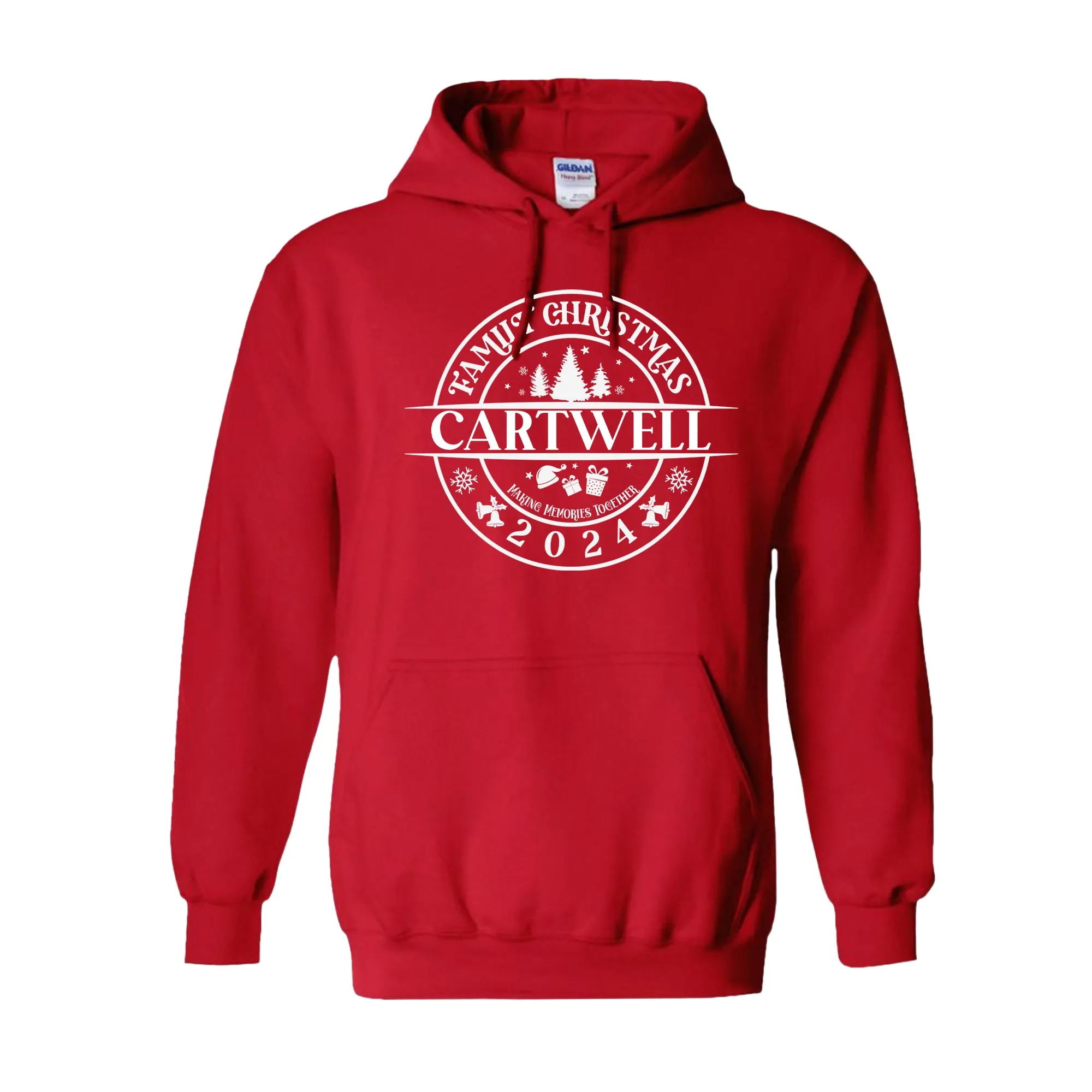 Family Christmas - Personalized Hoodie (Unisex)