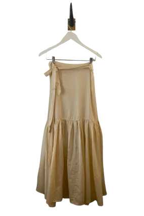 Opera Ruffle Skirt in Tea Dip