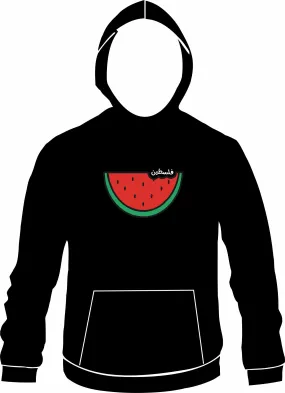 Palestine Watermelon Printed Hoody
