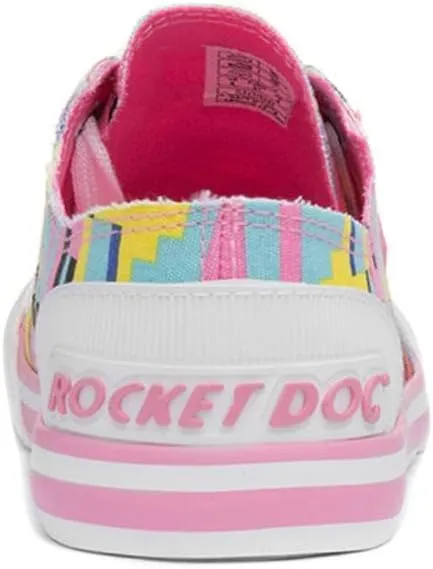 Rocket Dog Women's Jazzin Eden Stripe Cotton Walking Shoe