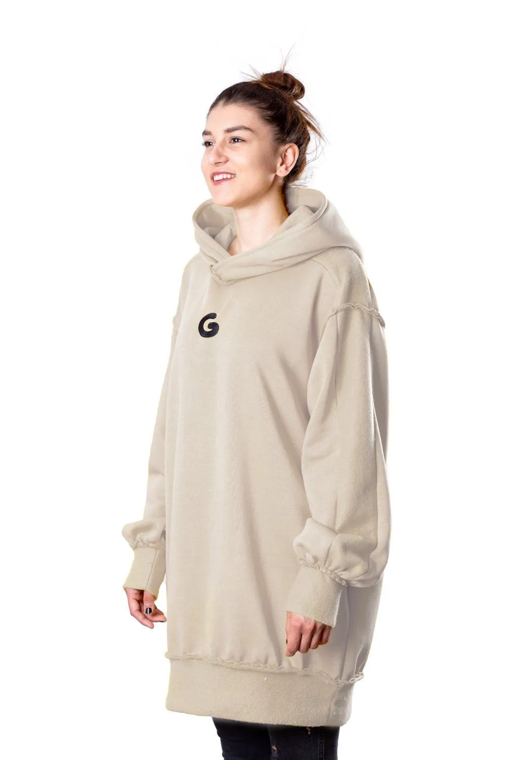 TheG Fresh Oversize Hoody Woman // wheat
