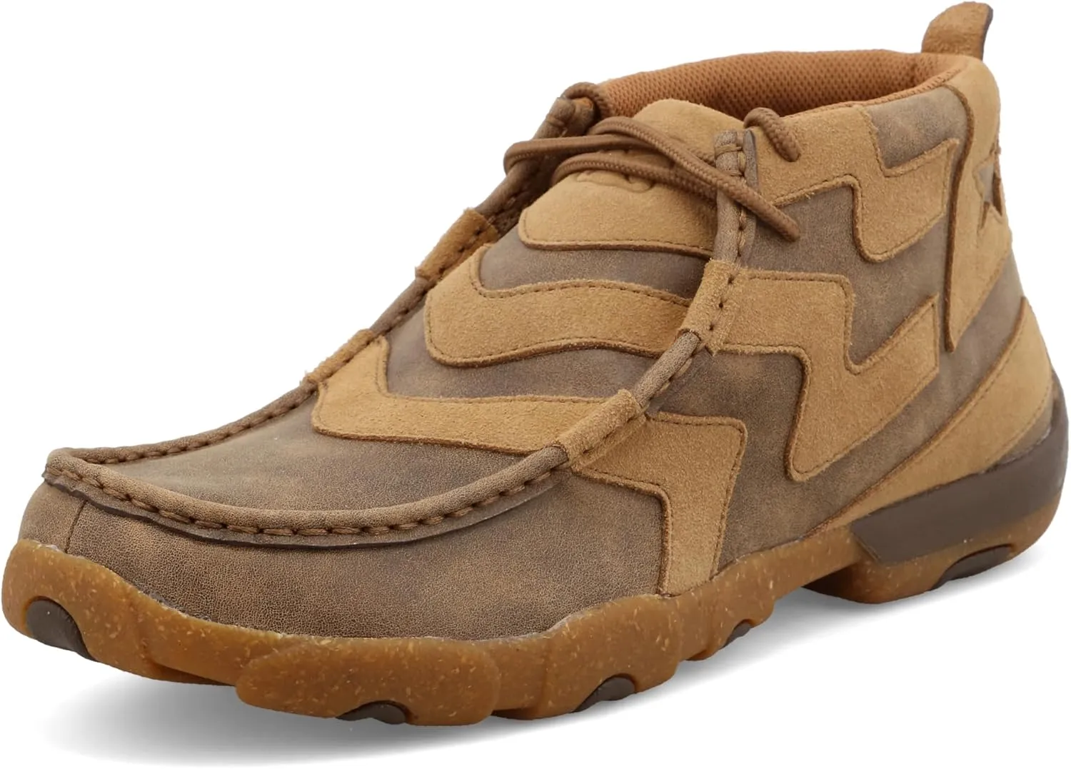 Twisted X Men's Chukka Driving Moc, Moc Toe with CellSole, Bomber & Bomber, 12 M